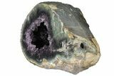 Wide, Purple Amethyst Geode - Uruguay #123832-2